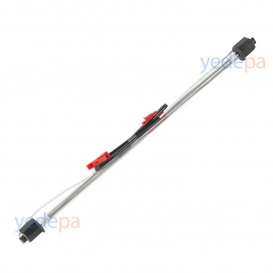 Buzdolabı Cam Tüp Rezistans 15" (366mm) - Kırmızı Soket - Samsung, LG Uyumlu