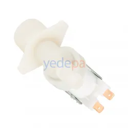 Çamaşır Makinası Tekli Su Giriş Vana Ventili - 180° Plastik Bağlantılı - TP Reflex