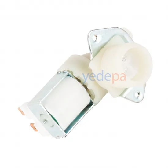 Çamaşır Makinası Tekli Su Giriş Vana Ventili - 90° Metal Bağlantılı - TP Reflex