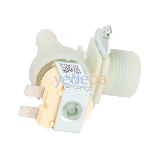 Çamaşır Makinası Tekli Su Giriş Vanası 90° Metal Braketli 10,50 mm