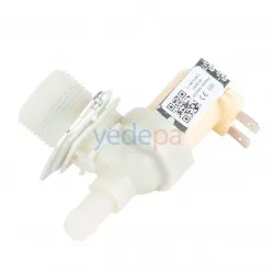 Çamaşır Makinası Tekli Su Giriş Ventil Vanası 90° Metal Braketli 10,50 mm