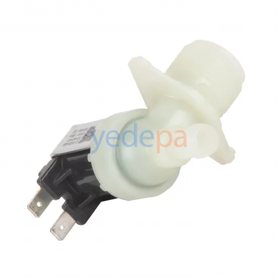 Çamaşır Makinası Tekli Su Giriş Vanası 90° Plastik Braketli 10,50 mm