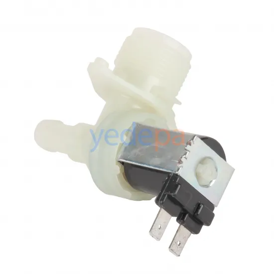 Çamaşır Makinası Tekli Su Giriş Vanası 90° Plastik Braketli 10,50 mm