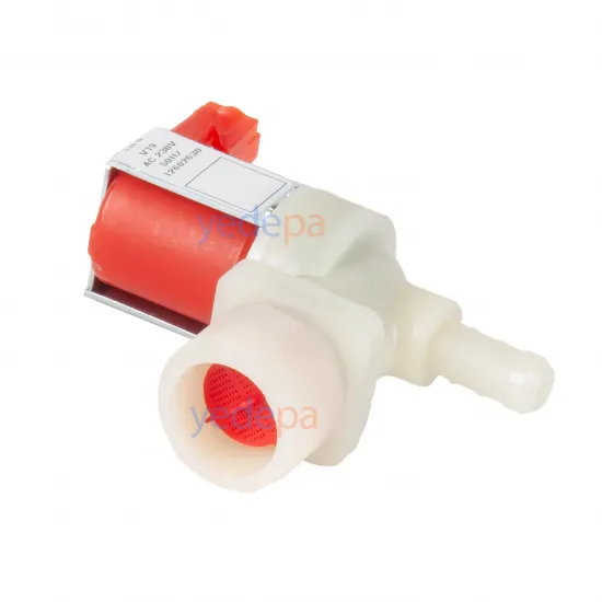 Çamaşır ve Bulaşık Makinası Tekli Su Giriş Ventil Vanası 90° Soketli 12602630