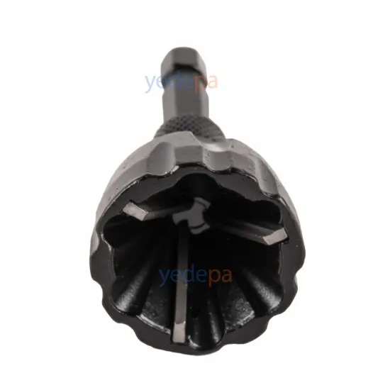 Çapak Alma Aleti | Dış Pah Kırma Ucu | 3-19 mm | Matkap ve Şarjlı Tornavida Uyumlu