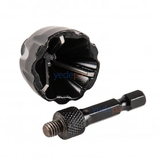 Çapak Alma Aleti | Dış Pah Kırma Ucu | 3-19 mm | Matkap ve Şarjlı Tornavida Uyumlu