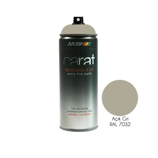 Carat Sprey Boya Açık Gri (Ral 7032)