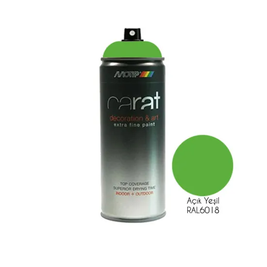 Carat Sprey Boya Açık Yeşil (Ral 6018)
