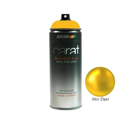 Carat Sprey Boya Altın Efekt