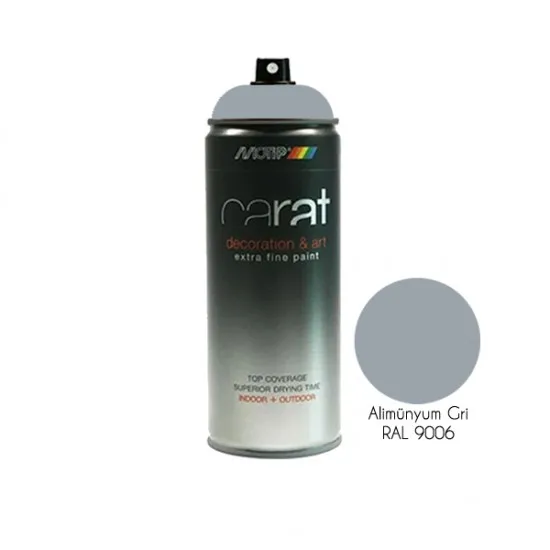 Carat Sprey Boya Alüminyum Gri (Ral 9007)