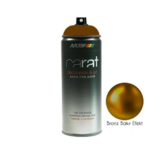 Carat Sprey Boya Bronz Bakır Efekt