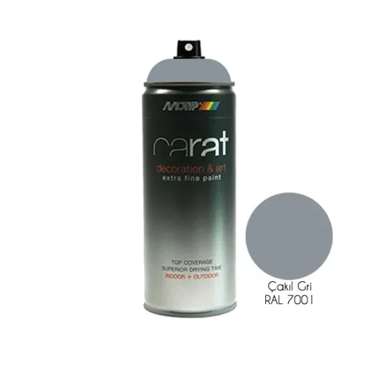 Carat Sprey Boya Çakıl Gri (Ral 7001)