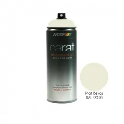 Carat Sprey Boya Mat Beyaz (Ral 9010)