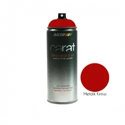 Carat Sprey Boya Metalik Kırmızı