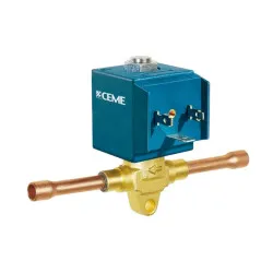 CEME CM-6807TE25DBDF Solenoid Vana – 1/4" ODF Kaynaklı, Normalde Kapalı, Kv 0,170, MOPD 25 bar
