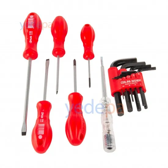 CER-PA NORM CTS2070 20 Parça Teknisyen Seti – Profesyonel El Aletleri ve Taşıma Çantası