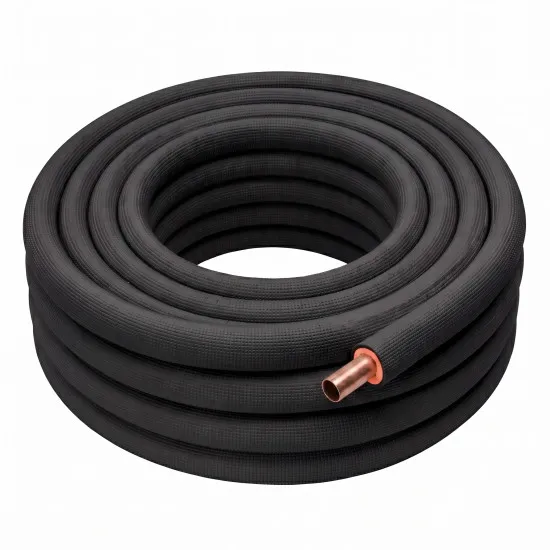 1/2" Tekli İzolasyonlu Bakır Boru - Cform™ (R410A/VRV) | 13mm Siyah Kauçuk İzolasyon