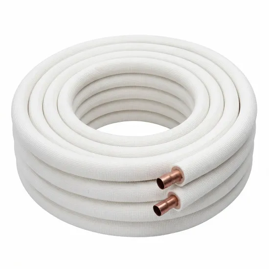 1/2" ve 3/4" Çiftli İzolasyonlu Bakır Boru - Cform2™ (R410A/VRV) | 13mm PEX İzolasyon | E Sınıfı