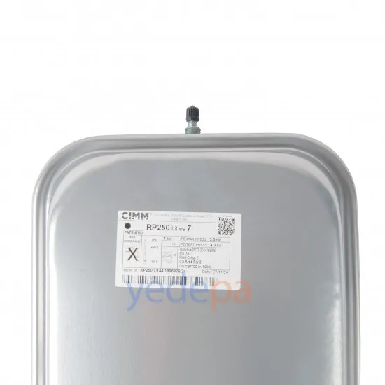 CIMM 7 Lt Kombi Genleşme Tankı - Geçme Bağlantılı - Baxi, Brötje, De Dietrich, Remeha Uyumlu