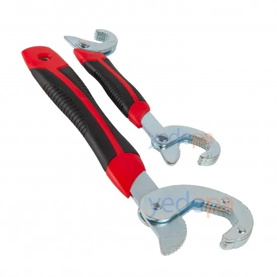 Çok Fonksiyonlu 8-32mm Ayarlanabilir Evrensel Anahtar Seti – İngiliz Anahtarı, Su Boru Anahtarı ve Lokma Anahtar Yerine Kullanılabilir