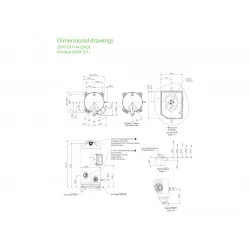 Copeland ZB114KQE-TFD-551 Scroll Kompresör – 15 HP / 114.000 BTU, R404A (Rotalock Vanalı)