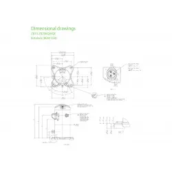 Copeland ZB15KQE-TFD-559 Scroll Kompresör – 2 HP / 15.000 BTU, R404A (Rotalock Vanalı)