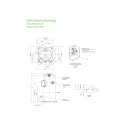 Copeland ZB48KQE-TFD-559 Scroll Kompresör – 7 HP / 48.000 BTU, R404A (Rotalock Vanalı)