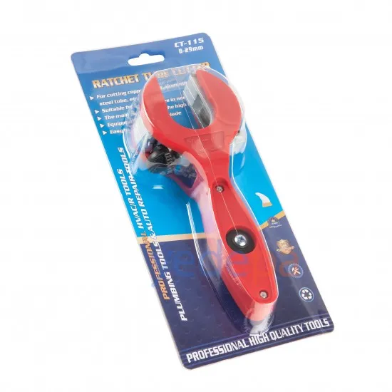 CT-115 Cırcırlı Boru Kesme Makası – 8-29 mm Bakır, Alüminyum ve Paslanmaz Çelik Borular İçin