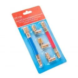 CT-135 Araç Klima Döner Bağlantı Adaptör Seti | Klima Dolum Hortumu