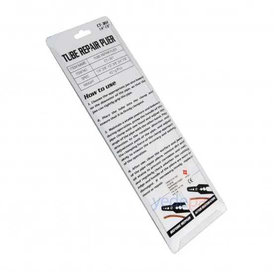 CT-301 Çok Çaplı Bakır Boru Düzeltici Pense - 1/4" ile 7/8" Arası Hasarlı Borular için Onarım ve Şekil Düzeltme