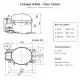 Cubigel B38G Hermetik Kompresör – 1/8 HP, R134a, HBP 347 W