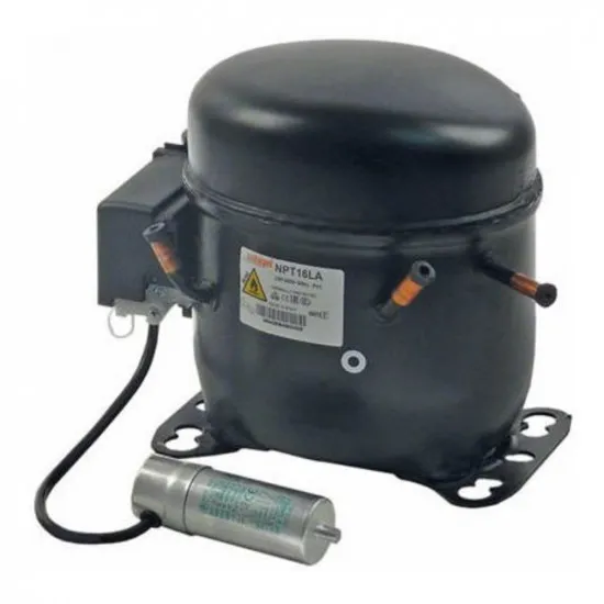 Cubigel NPT16LA Hermetik Kompresör – 1/2 HP, R290, LBP 756 W
