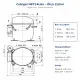 Cubigel NPY14LAa Hermetik Kompresör – 1/2 HP, R290, LBP 651 W