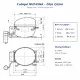 Cubigel NUF45NA Hermetik Kompresör – 1/8 HP, R290, LMBP 224 W