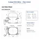 Cubigel NX23NGa Hermetik Kompresör – 3/4 HP, R290, LMBP 1.003 W