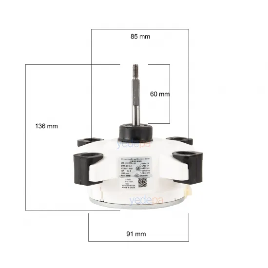 Daikin İnverter Klima DC Dış Ünite Fan Motoru M5SLY10/15FR-1-WL (ZKFP-41-10-1)