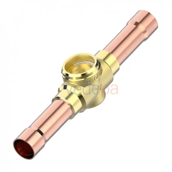 Danfoss SGN 19s Gözetleme Camı – 3/4" Lehimli, N Tipi Nem Göstergeli, 35 bar MWP (014-0185)