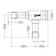 Danfoss 020-1020 NRV 22S 7/8" ODF Köşe Tip Kaynaklı Çekvalf – Açılı Yapı, 8.5 m³/h Kv, 46 bar