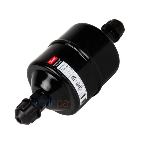 Danfoss 023Z504491 DML 164 Hermetik Kurutucu Filtre - 16 cu.in. 1/2 inç Flare Bağlantılı, Yüksek Nem Giderme Kapasiteli Sıvı Hattı Kurutucu Filtre