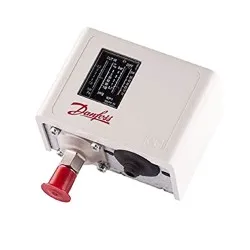Danfoss KP6W 060-519066 Basınç Şalteri - SPDT, 1/4 inç Flare Bağlantılı, 8-42 Bar Ayarlanabilir Basınç Aralığı