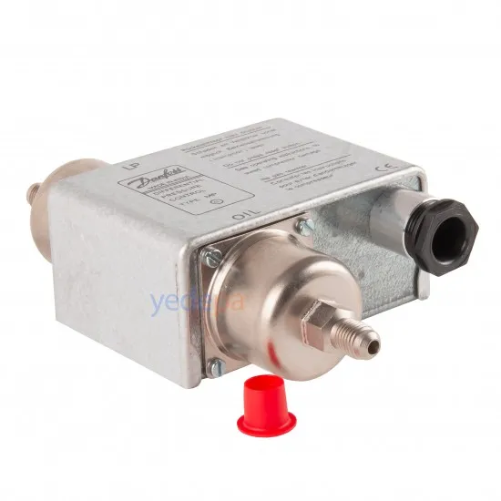 Danfoss MP55 Yağ Basınç Kontrol Anahtarı (060B017191) – SPDT Kontak, Manuel Reset, 0.3-4.5 bar