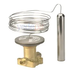 Danfoss TE 5 Genleşme Valfi Üst Gövdesi – R22/R407C, Dış Denge, 3000 mm Kapiler, 067B3249