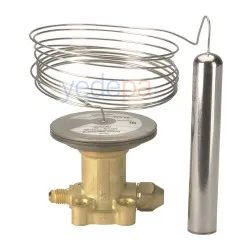 Danfoss TE 12 Genleşme Valfi Üst Gövdesi – R404A / R507A, Dış Denge, 3000 mm Kapiler, -40°C ~ -5°C, 067B3345