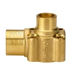 Danfoss TEH Genleşme Valfi Gövdesi - Düz Tip, 1/2" x 7/8" ODF Lehimli - Parça No: 067B4008