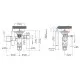 Danfoss TGE Termostatik Genleşme Valfi - R407C, Dış Dengeli, Dengeli Port, 5/8" x 7/8" Lehimli - 25 kW - Parça No: 067N4156