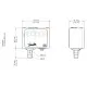 Danfoss KP36 Basınç Şalteri Presostat 060-110866 – SPDT, 2 - 14 bar, Otomatik Reset, IP30