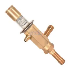 Danfoss CPCE 12 Sıcak Gaz Baypas Regülatörü – 1/2" ODF, Pilot Kontrollü, 0-6 bar Ayar Aralığı