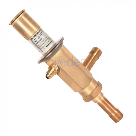 Danfoss CPCE 12 Sıcak Gaz Baypas Regülatörü – 1/2" ODF, Pilot Kontrollü, 0-6 bar Ayar Aralığı