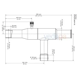 Danfoss KVR 28 Yoğuşma Basınç Regülatörü – 28 mm ODF, 28 bar Maksimum Basınç