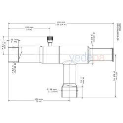 Danfoss KVR 35 Yoğuşma Basınç Regülatörü – 1 3/8" ODF, 28 bar Maksimum Basınç